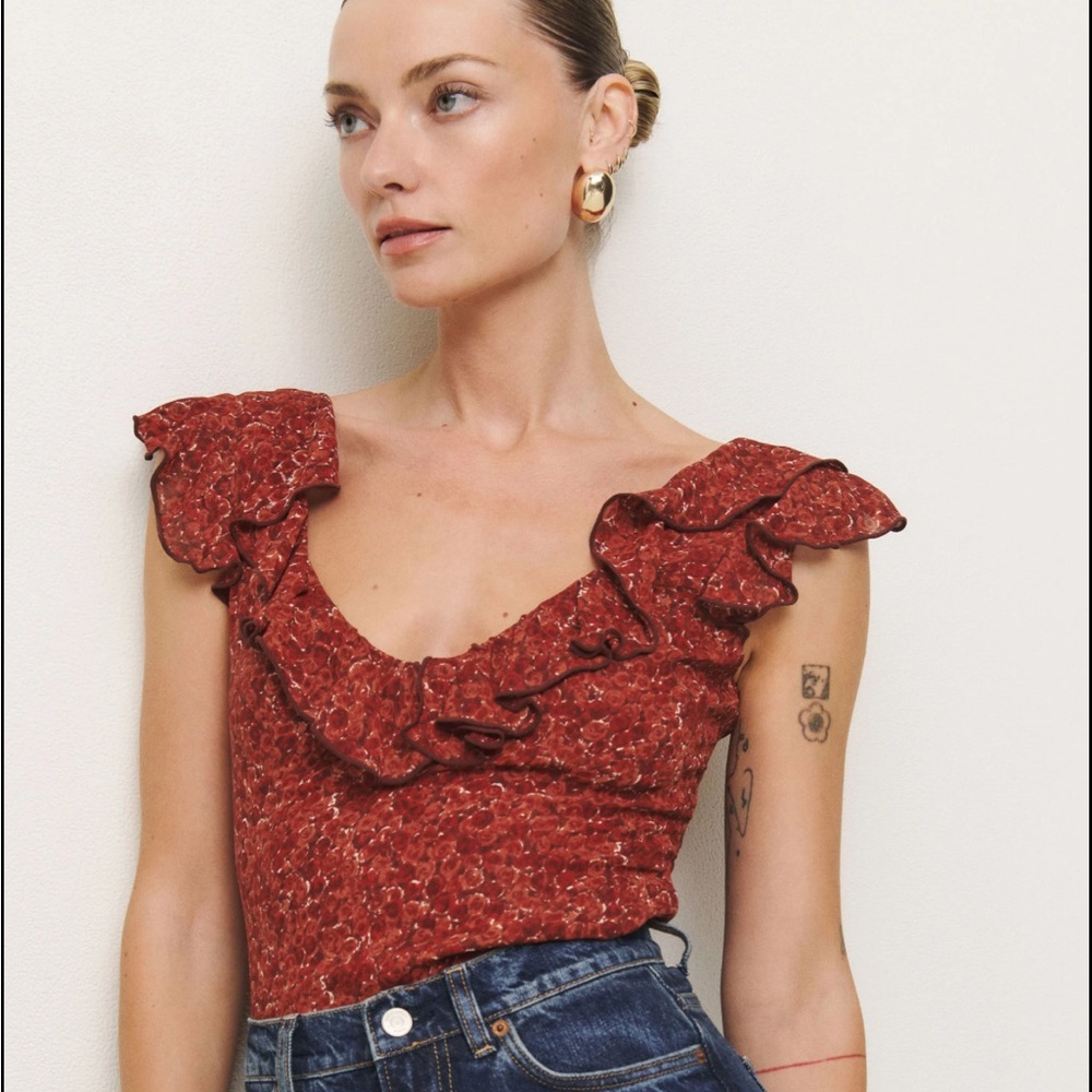 NWT Reformation Cala Top - Size 2